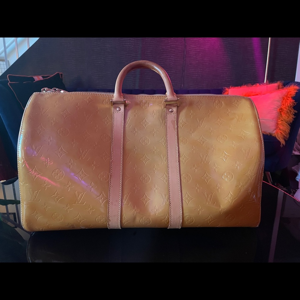 Louis Vuitton Vernis Boston Keepall Mercer Duffle - Picture 13 of 15
